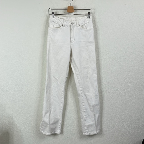 Zadig and Voltaire Pistol Blanc Flare White Jeans - Picture 2 of 13